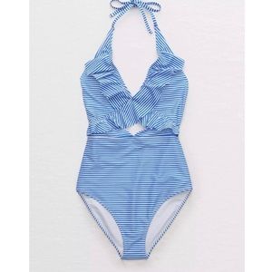 NWT Aerie Ruffle One Piece Swimsuit